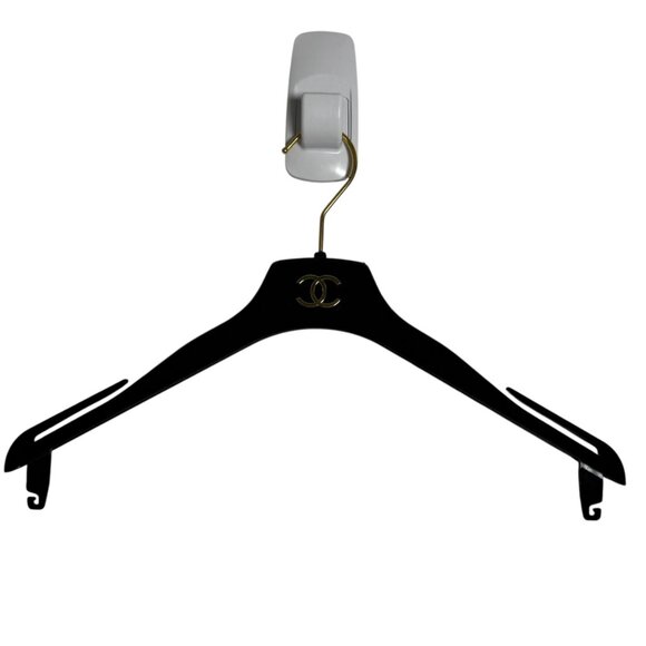 Authentic Chanel Velvet Hanger with Gold Logo from Chanel Dress - Picture 2 of 4